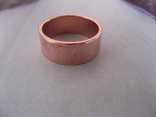 Solid Copper Band Ring CR50T - 5/16 of an inch wide. Available in sizes 5 to 13