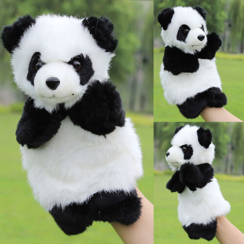 Novelty Plush Panda Hand Puppets Festival Gifts Supplies for Kids Present - Picture 1 of 8