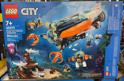 LEGO City Deep-Sea Explorer Submarine 60379 Building Toy Set