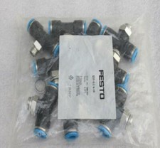 10PCS/SET NEW FESTO QST-G1/4-10 186163 Push in T Fitting free shipping