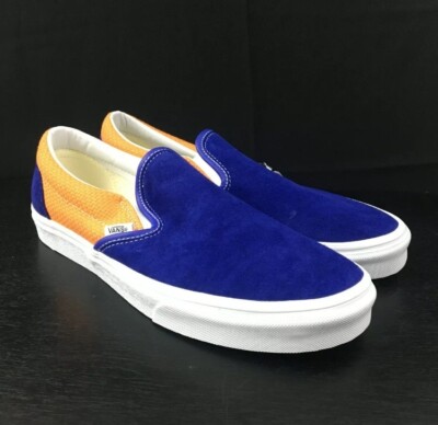 Vans Classic Slip On Suede Royal Blue / Apricot Buff Sneakers Vans rare suede Asher Slip Low top Women main image 3