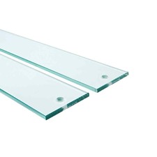 Pure View 40. W X 4. H Clear Glass Railing Ba...