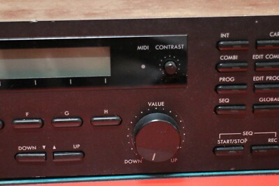 USED KORG M1R M1 Music Workstation Rack Sequencer Synthesizer m1r