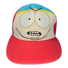 Vintage 2009 Eric Cartman Hat South Park Hat Cap Adult M/L Comedy Central