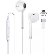 Genuine iPhone USB-C Earphones Headphones Headset For Apple 16 15 Pro Plus Max