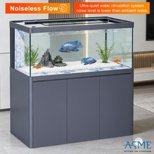 66-71 Gallon Aquarium Fish Tank with Stand 8000L Pump Filtration for Home Office
