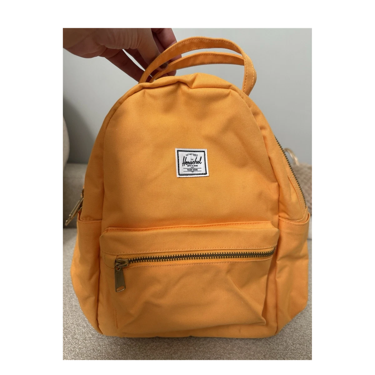 Herschel Orange Men's Backpack for sale | eBay