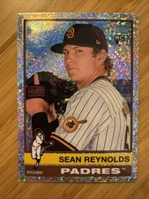 Sean Reynolds 2025 Topps Heritage - RC Chrome Silver Sparkle Refractor #160