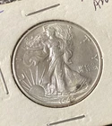 1945 Walking Liberty Half Dollar - AU
