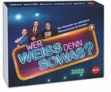 Wer weiß denn sowas? Tagesabreißkalender 2025: Kult... | Buch | Zustand sehr gut