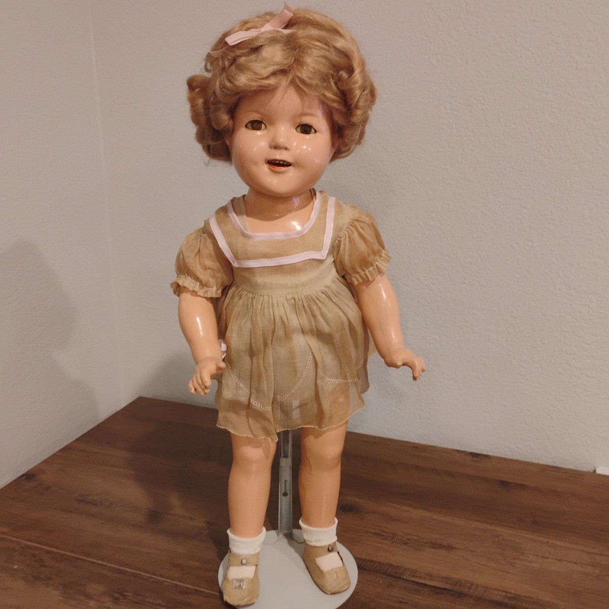 22” SHIRLEY TEMPLE 1930s COMPOSITION DOLL EX D6 | eBay