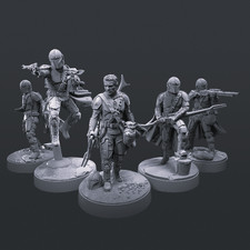 Star Wars Legion Din Djarin  Grogu Operative Expansion- Proxy Models