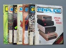 Analog Computing Magazine 1984-85 Lot Of 7 Atari Computer