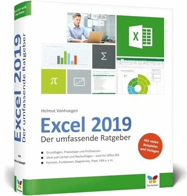 Excel 2019: Der umfassende Ratgeber, komplett in Farbe. Alles, Buch Vierfarben