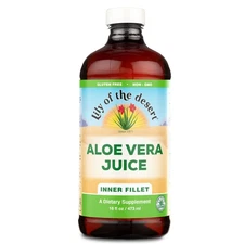Lily of the Desert Organic Aloe Vera Juice 99.8 Pure Digestive Health Support