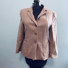 Vintage Talbots 90s camel hair blazer