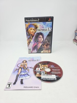 Final Fantasy X2 PlayStation 2 PS2 Black Label Complete With