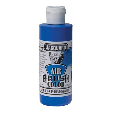 Jacquard Airbrush Color 4Oz Metallic Blue,Stamps