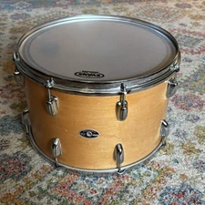 Vintage 1971 Slingerland Niles 15x10 Maple Rack Tom, Vintage Natural