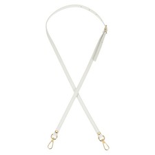 47" Adjustable PU Leather Purse Strap with Gold Hardware Cream