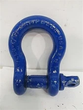 Campbell 5411605 , 1", WLL 8-1/2 Ton, Screw Pin Anchor Shackle