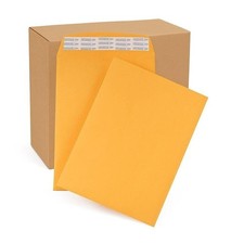 250 - Pack 9"x12" Kraft Catalog Mailing Envelopes Mailers Peel Self Seal