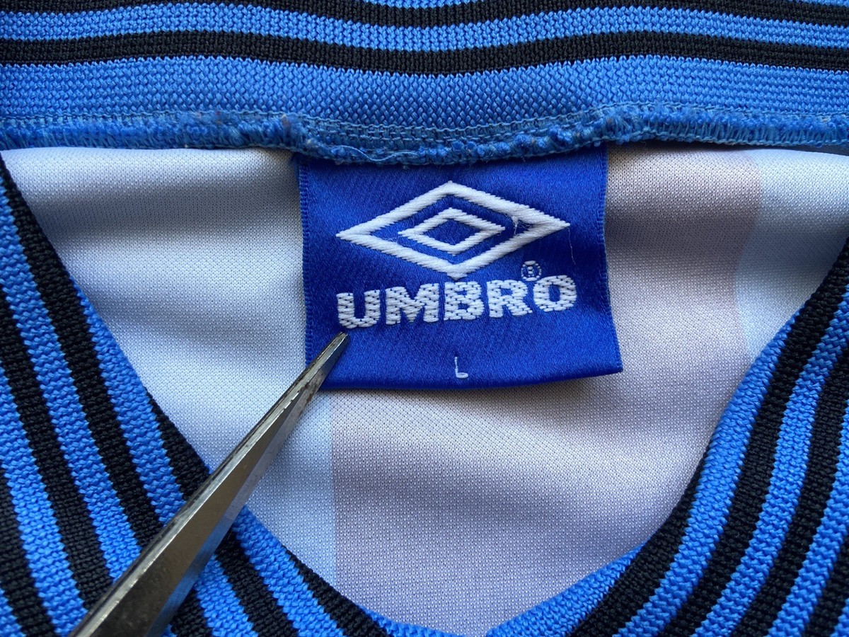 1996 1998 UMBRO TEMPLATE FOOTBALL SHIRT SOCCER JERSEY LONG SLEEVE