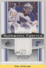 2013 SP Game Used Edition Authentic Fabrics Jerseys Jake Allen #AF-JA READ 1j8