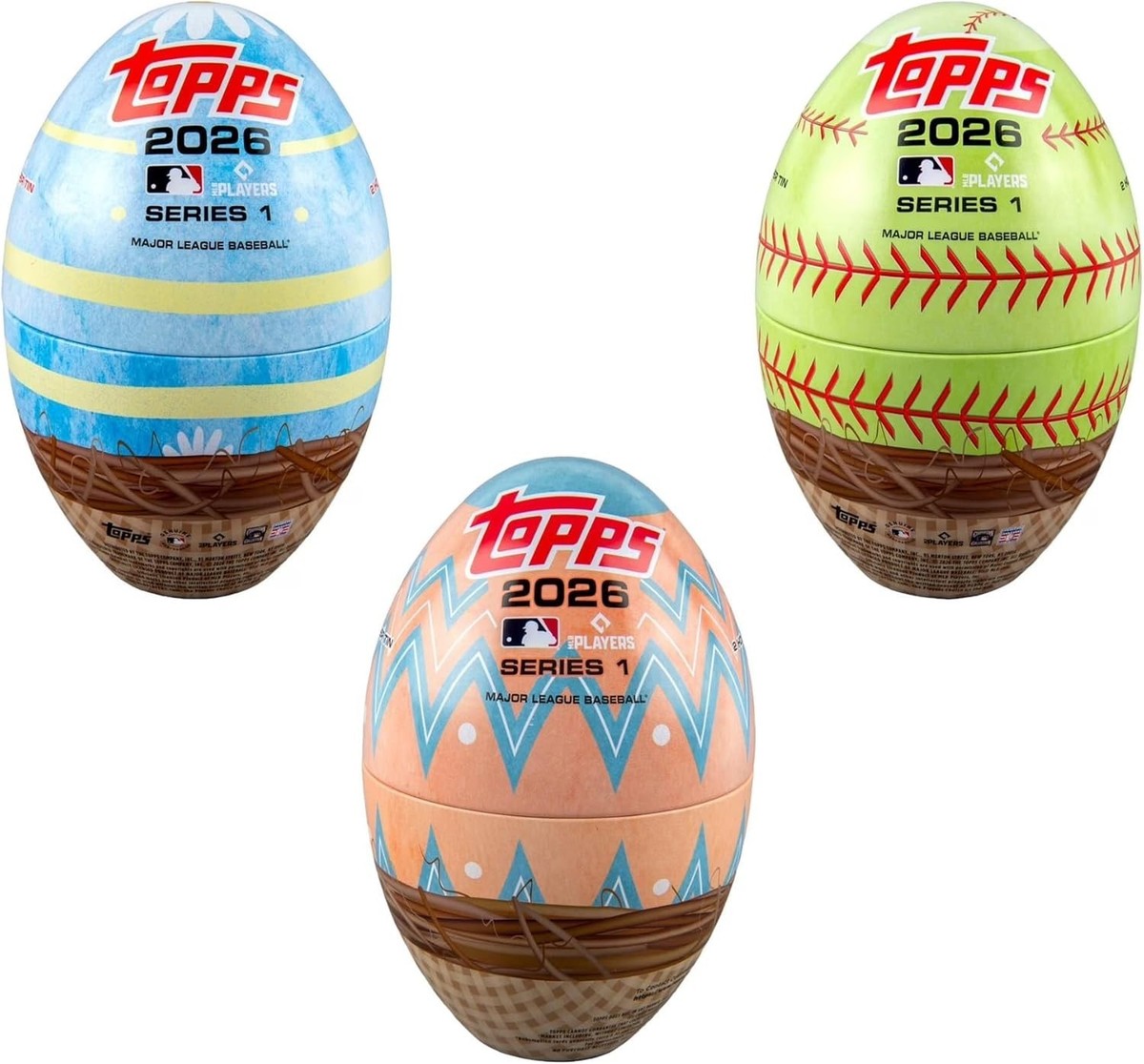 2026 Topps Baseball Series 1 Easter Egg 59 Card Retail TINS
