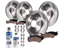 Front and Rear Brake Pad and Rotor Kit For 2008-2013 Chevy Avalanche TZ719JP