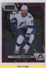 2023-24 O-Pee-Chee Platinum Matte Pink Victor Hedman #27 READ 1rr9