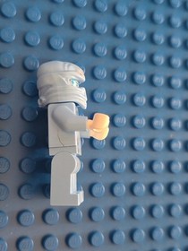 LEGO&reg; Ninjago NRG Zane Minifigure 9590 Cracked Torso Njo0069 Genuine Authentic 