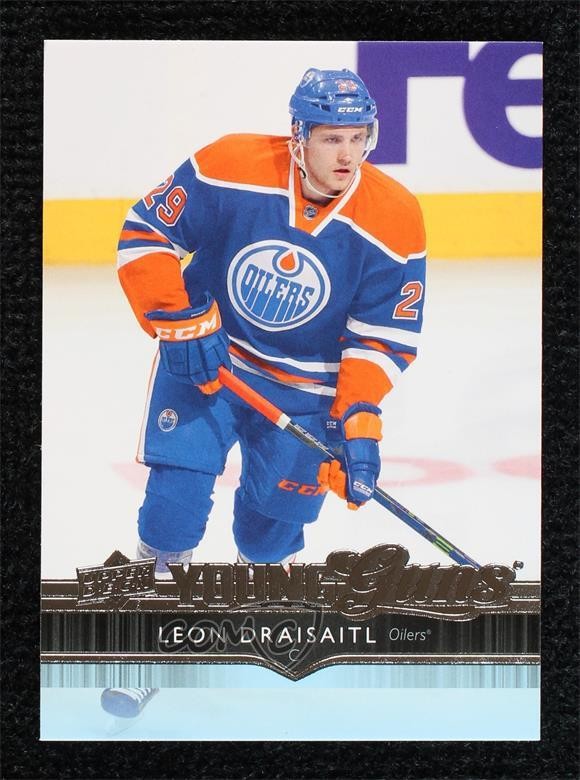 2014-15 Upper Deck Young Guns Leon Draisaitl #223 5xh