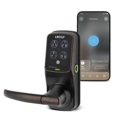 Secure Plus Bluetooth Smart Door Lock, Keyless Entry with PIN Genie  Digital ...