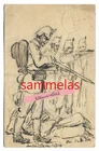 WW1 Photo Landsturm Map Hand Drawn Artist FW Achern 007