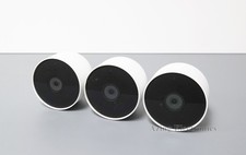 Google Nest Cam GA02077-US Outdoor/Indoor Wireless Security Camera 3-Pack