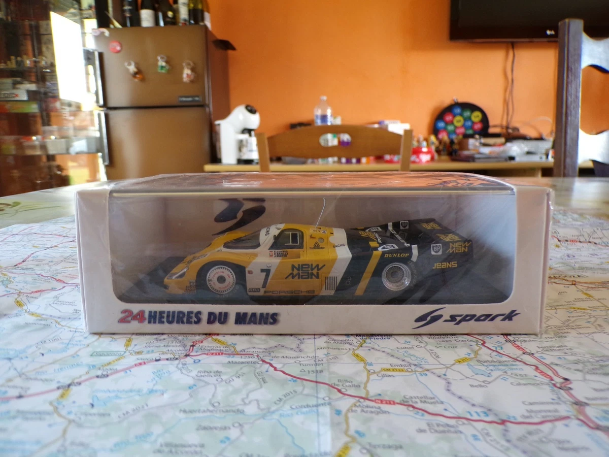 Miniature TVR Tamora Jaune Spark 1/43 En Boîte - état Neuf - Collection