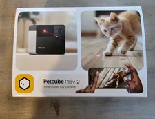 Petcube Play 2 Wi-Fi Pet Camera with Laser Toy for Cats & Dogs NEW Free Shipped