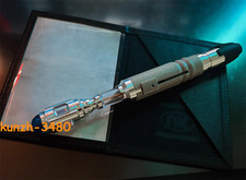 Doctor Who Master 10th Metal Sonic Screwdriver Scalable Replica LED Cosplay Prop