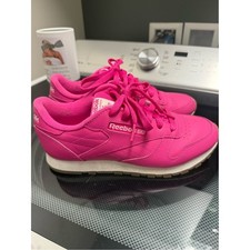 Reebok Women's Classic Sneakers in Hot Pink , 7.5