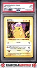 1999 Pokemon Game #58 Pikachu Red Cheeks-Shadowless PSA 9