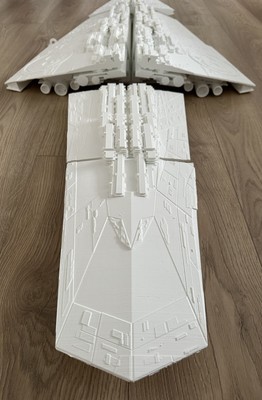 3d printed Starwars Executor Super Star Destroyer, lenght 3000mm