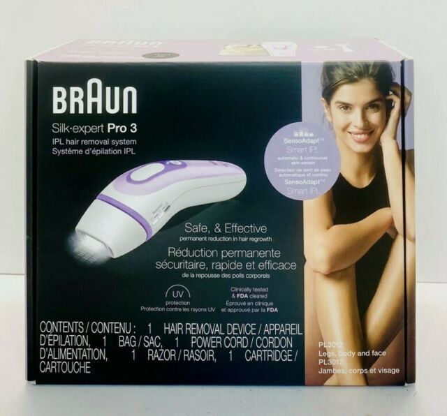 Braun IPL Silk-expert Pro 3 Permanent Hair Removal System (PL3012