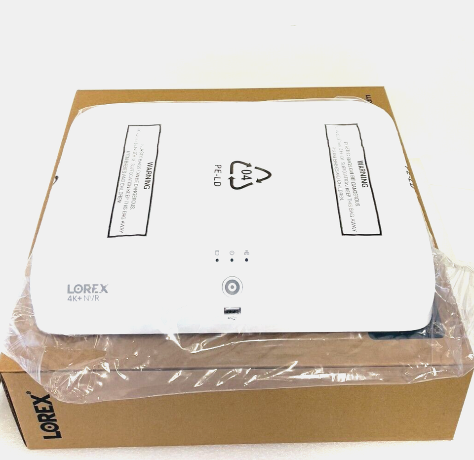 Lorex 4K+ 12MP 16 Channel (8 Wired+8 Wifi) 2TB Smart Fusion NVR N910A62 ...