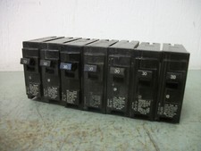 SIEMENS LOT OF 7 QP CIRCUIT BREAKERS Q130 30AMP 240VOLT 1POLE