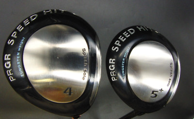 2er Set PRGR Speed Hit 4 & 5 Hölzer Stiff & Regular Graphitschäfte