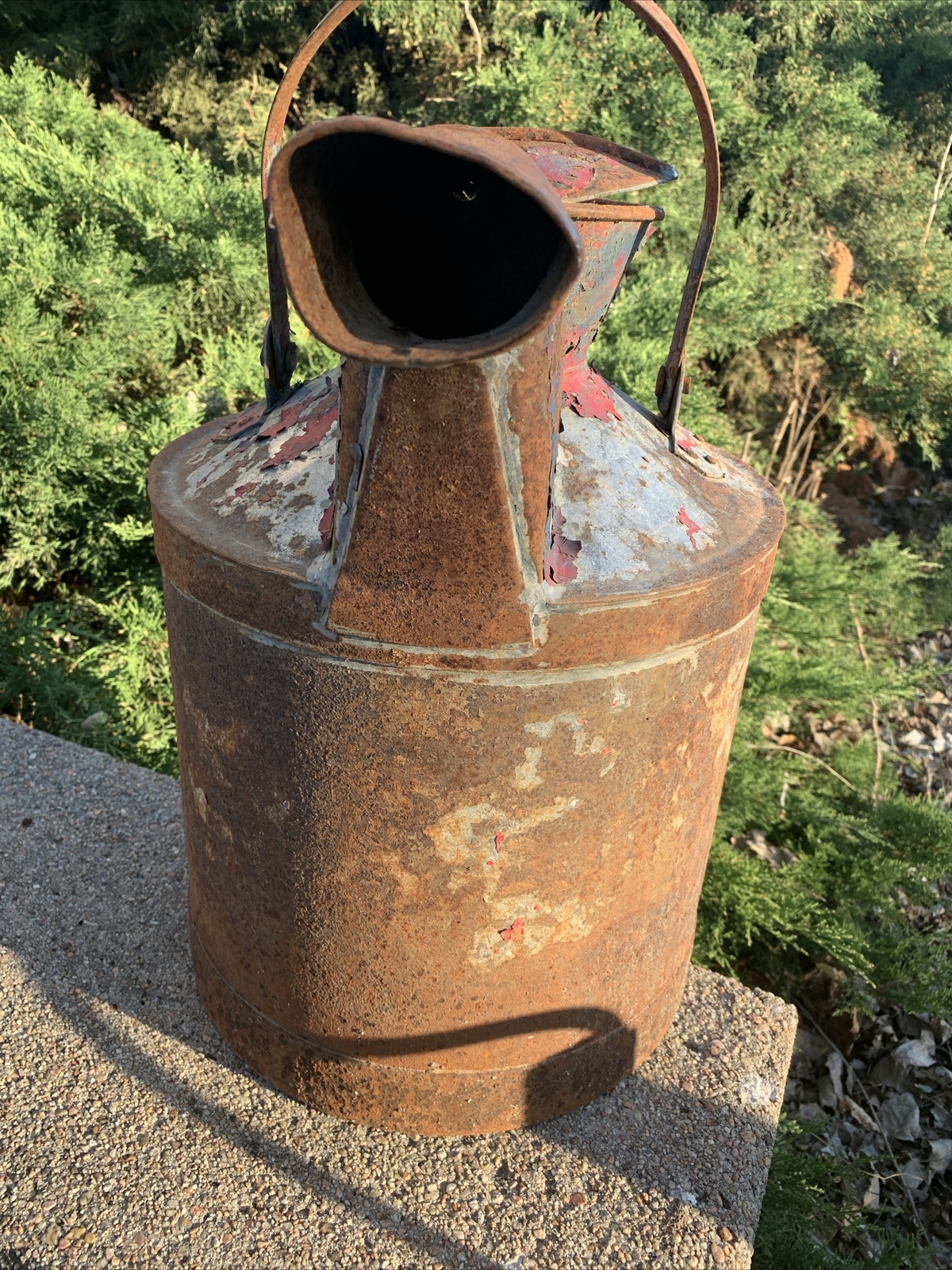 Antique Standard Oil Can 5 Gallon Liquid Measure Can - w/ Spout | eBay