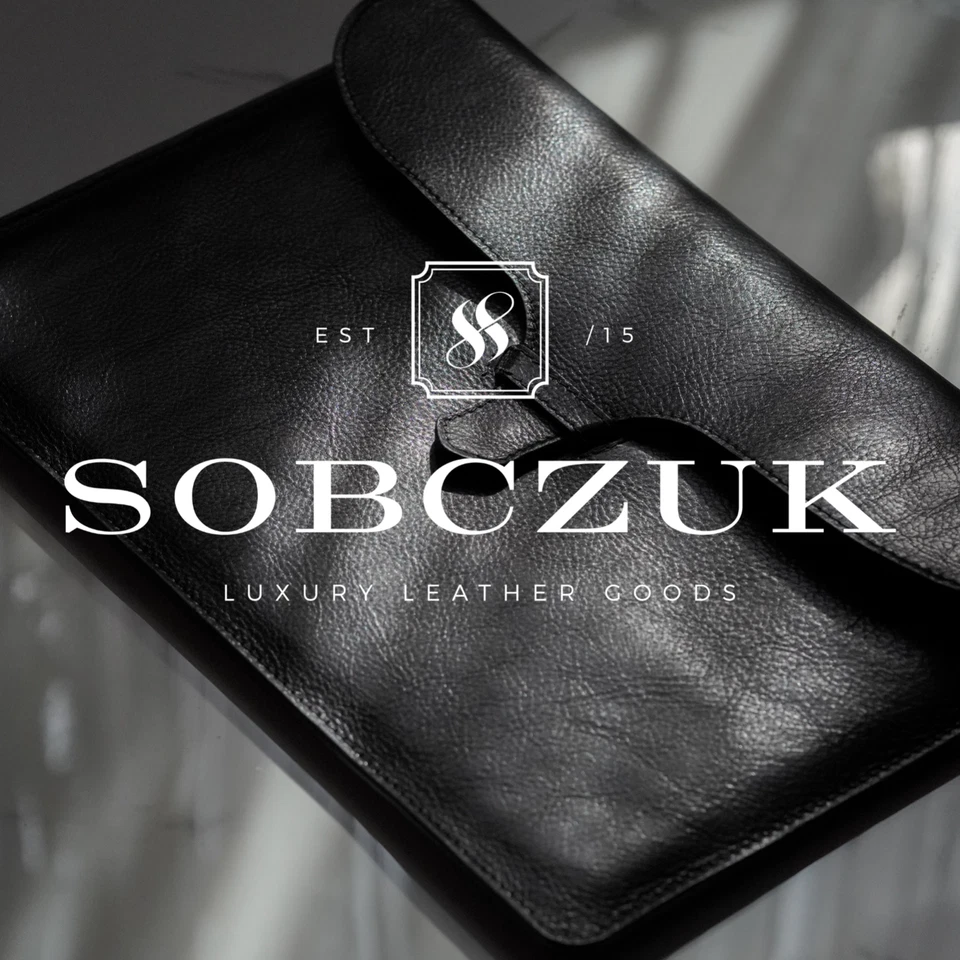 Luxury Laptop Sleeve,5Year warranty!MacBook Case 13",MacBook leather Case, Black - Image 2 of 4