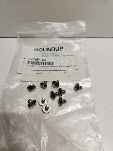 LOT OF 10 NEW OLD STOCK! BOSCH RELEASE SHEET BREACKET SCREWS 61983