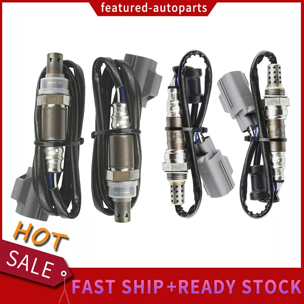 4PCS Upstream+Downstream Oxygen O2 Sensors Fit For 2005-2011 Volvo XC90 3.2L USA